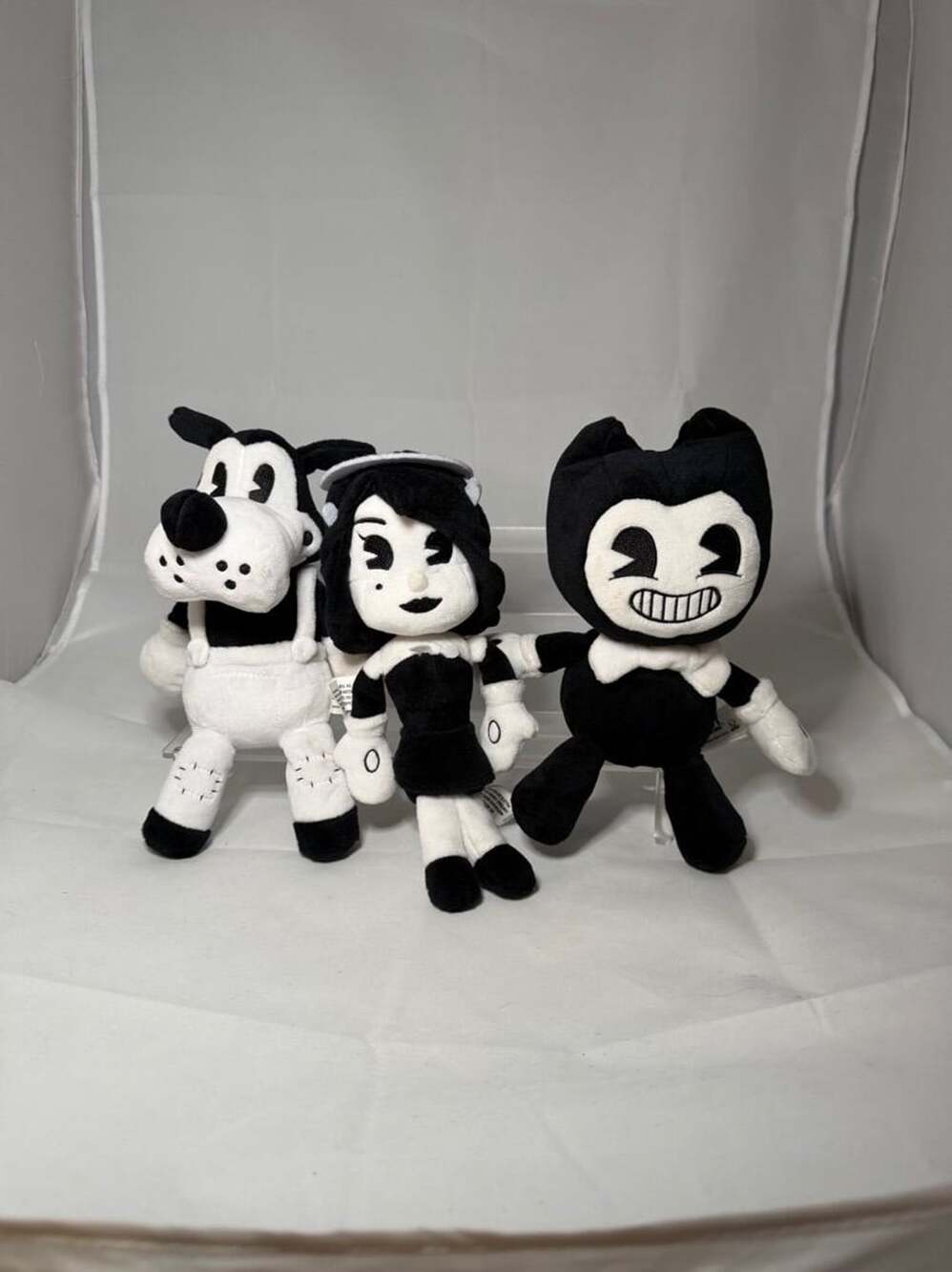 Bendy and the Ink Machine Plush Set of 3 Boris Alice Angel Bendy